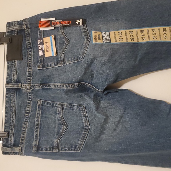 Rock & Roll Denim Revolver Slim Straight 32 X 38 Vintage '46 - Picture 3 of 11